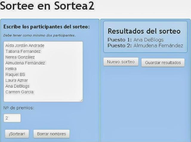 Ganadoras Sorteo Firmoo