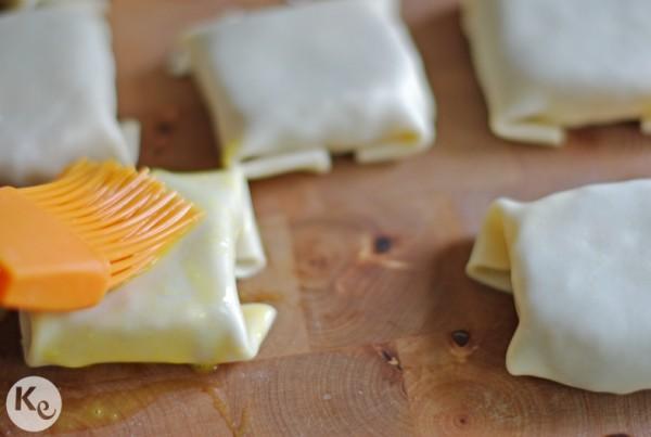 Cheese and onion bites