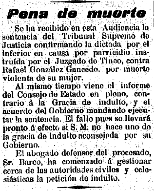 El Carbayón. 10 de junio, 1899