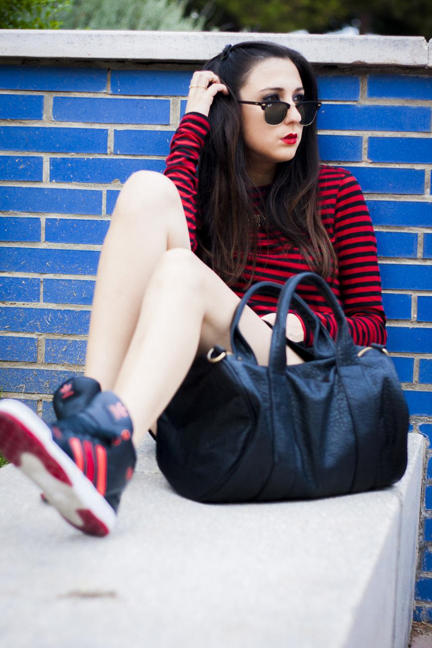 Stripes On My Crop Top