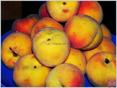 MELOCOTÓN EN ALMÍBAR CASERO, BUENÍSIMO