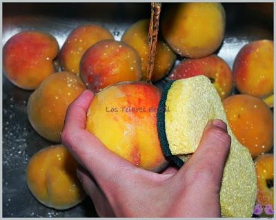 MELOCOTÓN EN ALMÍBAR CASERO, BUENÍSIMO