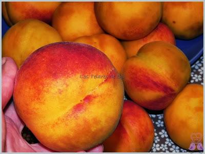 MELOCOTÓN EN ALMÍBAR CASERO, BUENÍSIMO