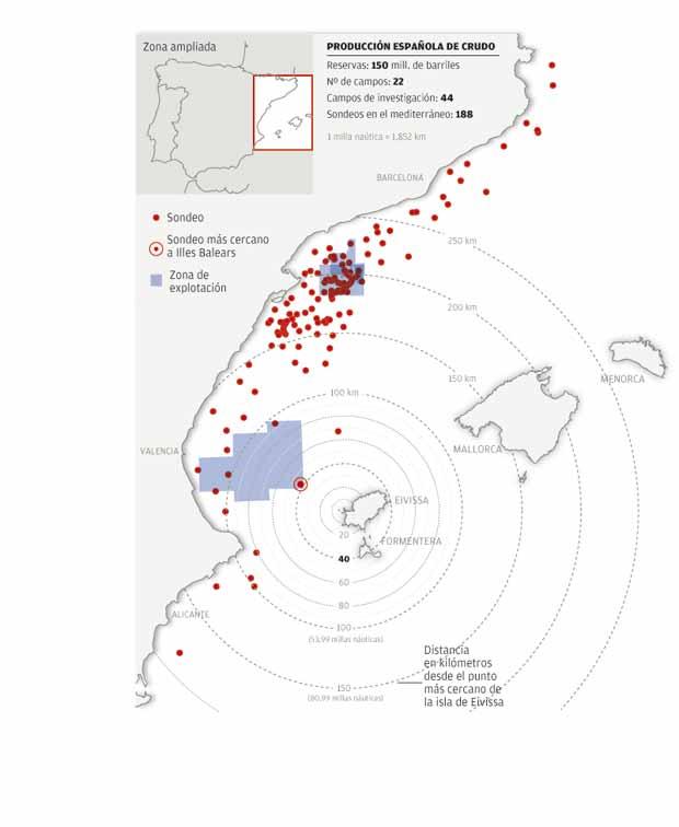 El PP quiere paralizar las prospecciones en Baleares y en Canarias no