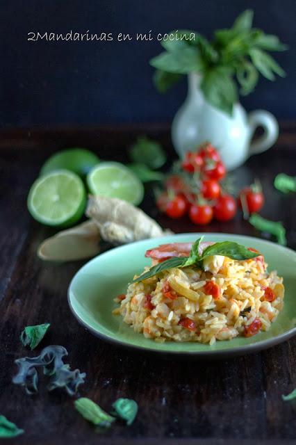 #MomentoSundãriBasmati. Arroz al estilo thailandés