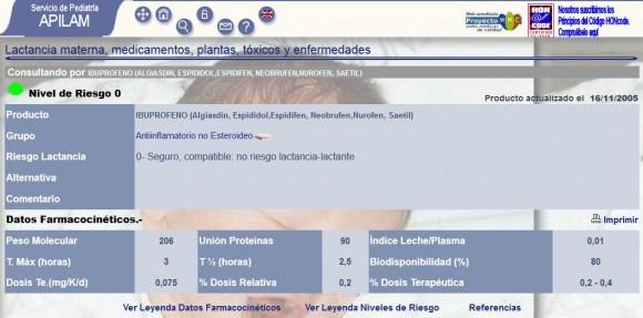 Medicamentos compatibles con el embarazo y la lactancia en e-Lactancia