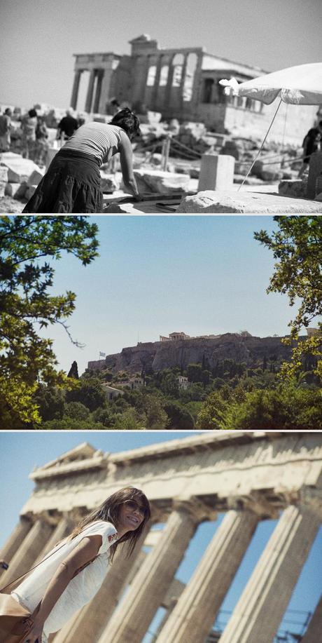 street style barbara crespo athens greece travels holidays cruise parthenon acropolis