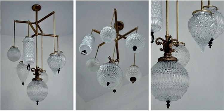 Hechas a mano: lámparas vintage