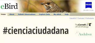 Ebird Ciencia Ciudadana eBird: Herramientas globales para los observadores de aves