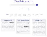 Diccionarios para aprender inglés. Wordreference.