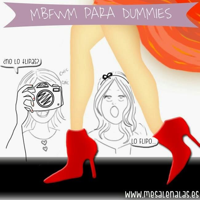 Mercedes Benz Fashion Week Madrid  para dummies