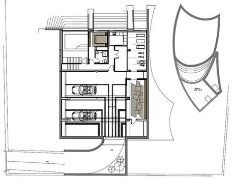 A-cero presenta un proyecto de interiorismo para la vivienda proyectada en Las Rozas: Planta sótano y planta baja