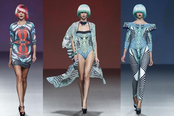 MBFWM Ion Fiz, Maya Hansen y Martín Lamothe