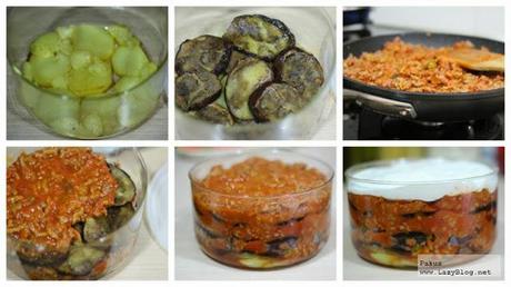 Moussaka o musaka de cordero. Receta griega tradicional Moussaka o musaka de cordero. Receta griega tradicional