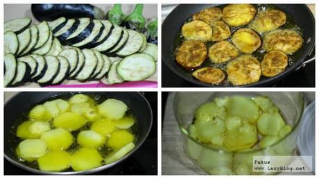 Moussaka o musaka de cordero. Receta griega tradicional Moussaka o musaka de cordero. Receta griega tradicional