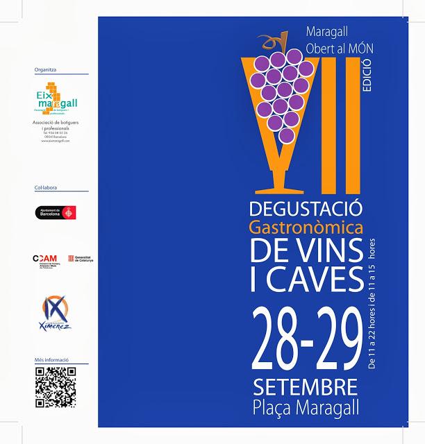 VII Degustació Gastronòmica de Vins i Caves a la Plaça Maragall ( 28 i 29 de setembre)