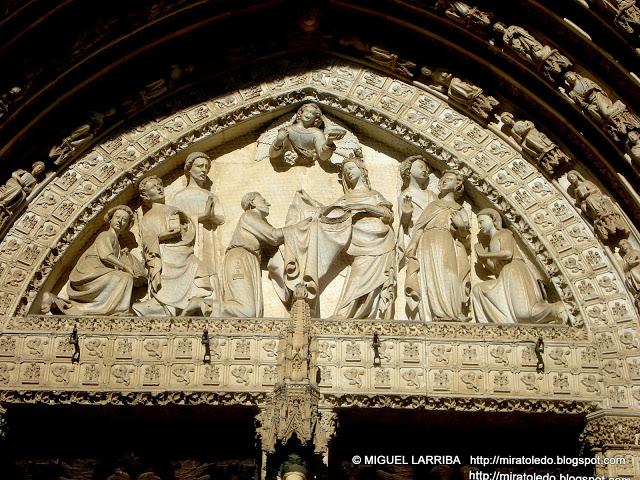 La casulla de San Ildefonso