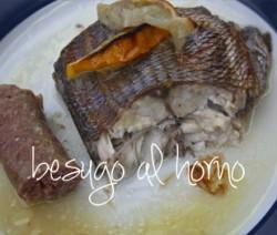 Besugo al horno