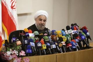 Presidente Irán afirma Occidente lamentará un ataque a Siria.