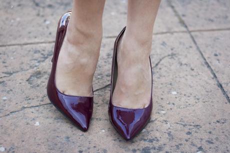 Burgundy In My Feet