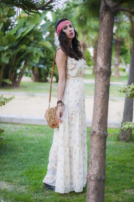 Boho Chic Maxi Vestido