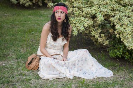 Boho Chic Maxi Vestido