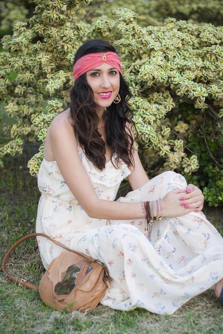 Boho Chic Maxi Vestido