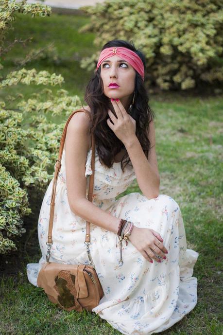 Boho Chic Maxi Vestido