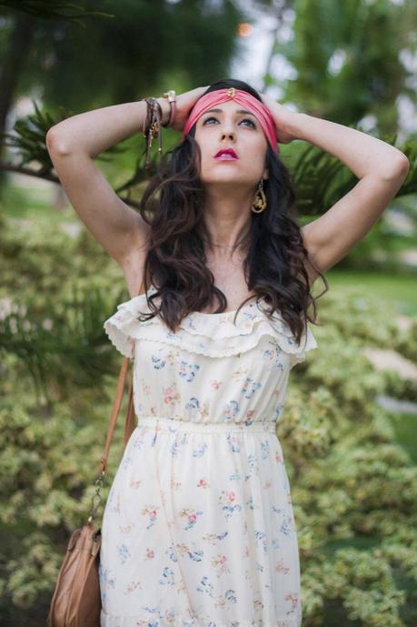 Boho Chic Maxi Vestido