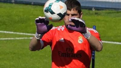 Casillas y Ramos vuelven a trabajar con sus compañeros