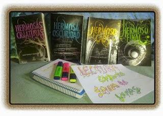 Lectura conjunta de la saga Las dieciséis lunas. Lectura conjunta de la saga Las dieciséis lunas.