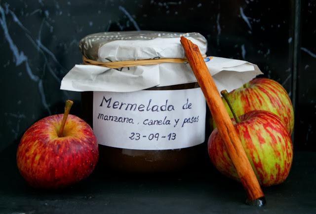 Mermelada de Manzana, Canela y Pasas