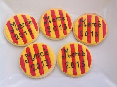 GALLETAS PARA LA FIESTA MAYOR DE BARCELONA: LA MERCÈ!