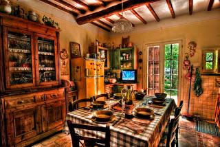 Fotografía HDR, Cocina en La Toscana, by Any.colour-you.like