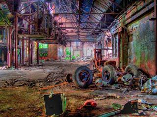 Fotografía HDR, Nave abandonada en Main, by Nick Inglis