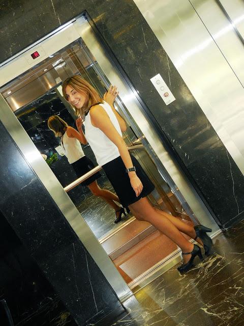 Office Style black and white