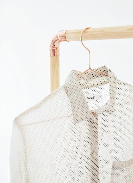 DIY: RAIL DE ROPA / DIY: CLOTHES RACK