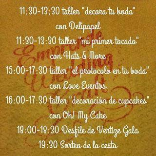 EMPRENDE WEDDING CRAFT:  28 De Septiembre . La primera feria de bodas DIY