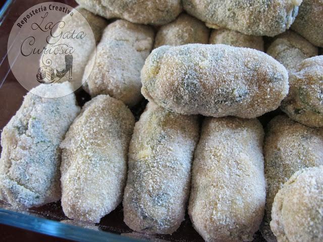 CROQUETAS DE POLLO CON ESPINACAS Y NUECES “EL NO VA MÁS DE LAS CROQUETAS”