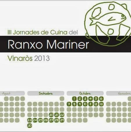 III Jornadas Gastronómicas Ranxo Mariner. Restaurante Vinya d´Alòs. Vinaroz (Castellón)