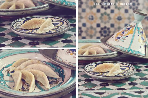 Marrakech taller de cocina - receta corne de gazelle