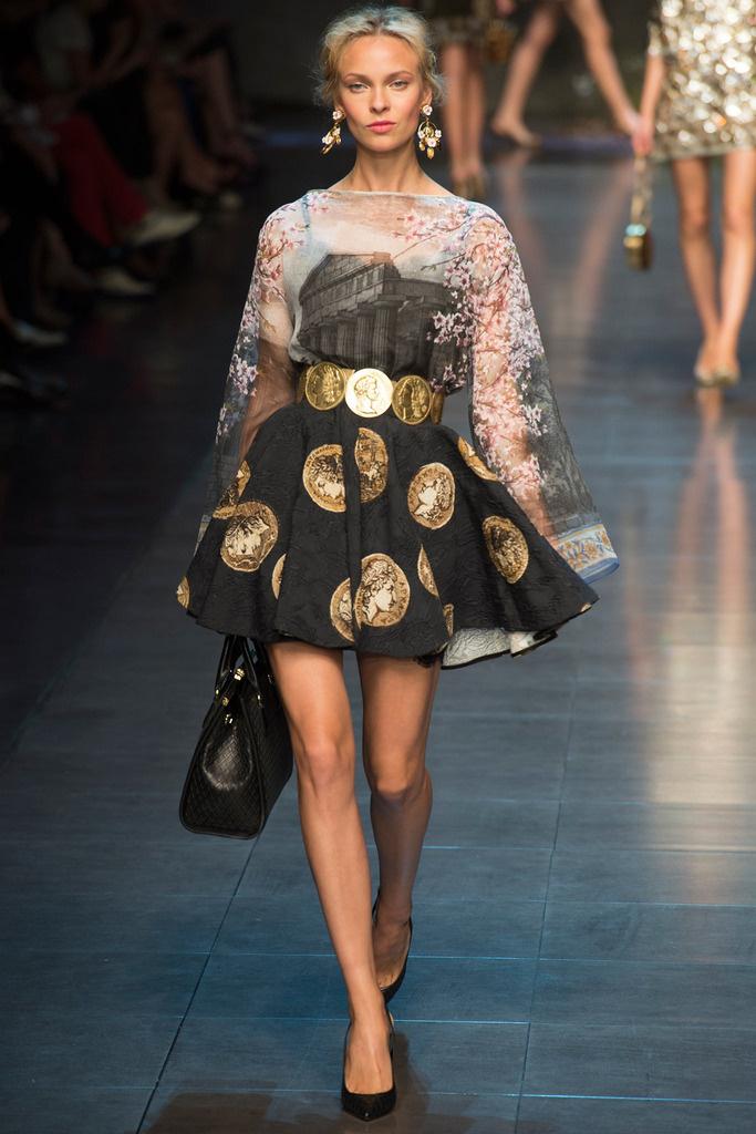 dolce gabbana MilanFashionWeek ilovepitita1 MILAN FASHION WEEK P/V 2014 (II)