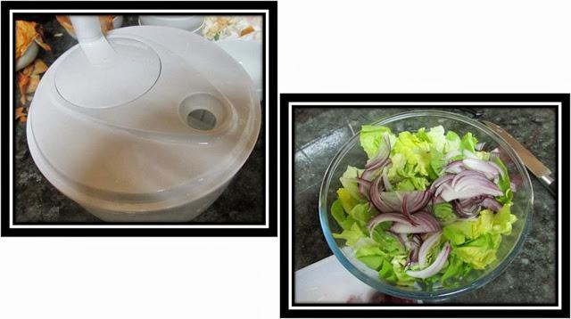 ENSALADA  EN  CESTOS