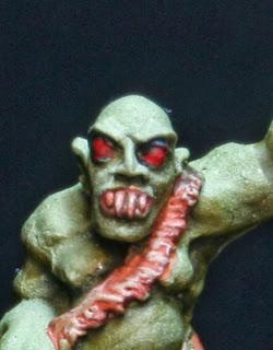 rostro de necrófago realizado por Gary Morley