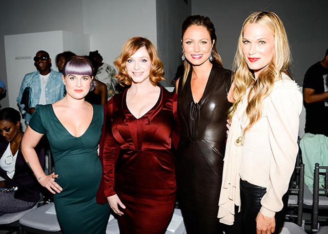 zac-posen-front-row-nyfw14-Kelly-Osbourne-Christina-Hendricks-Stacy-Keibler-Milly-Sims-lgn