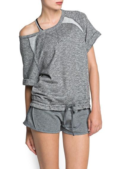 Yoga - Sudadera manga corta relax