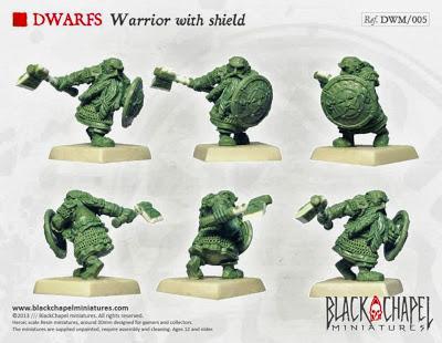 Los enanos de Black Chapel Miniatures (Greens)