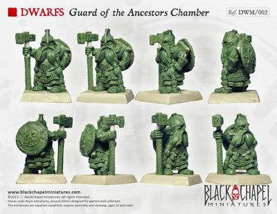 Los enanos de Black Chapel Miniatures (Greens)