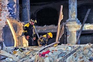 Derrumbe de un edificio en La Habana  [+ fotos]