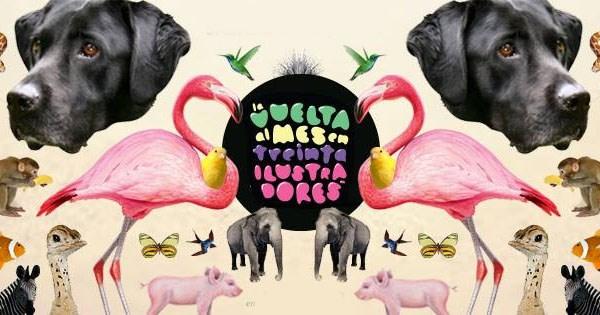 la vuelta al mes en 30 ilustradores